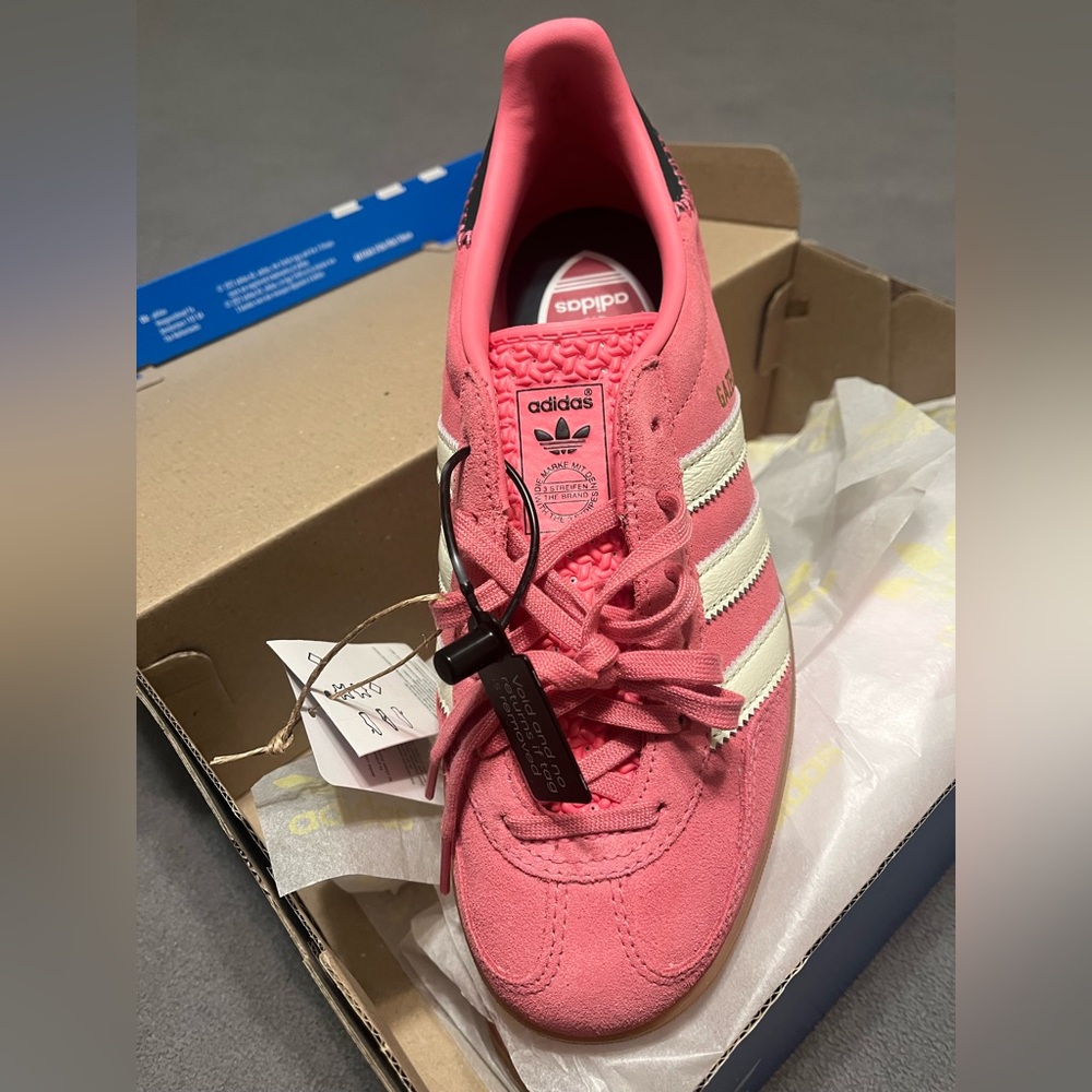 adidas Originals Gazelle Indoor, Pink, New in Box, Size 8